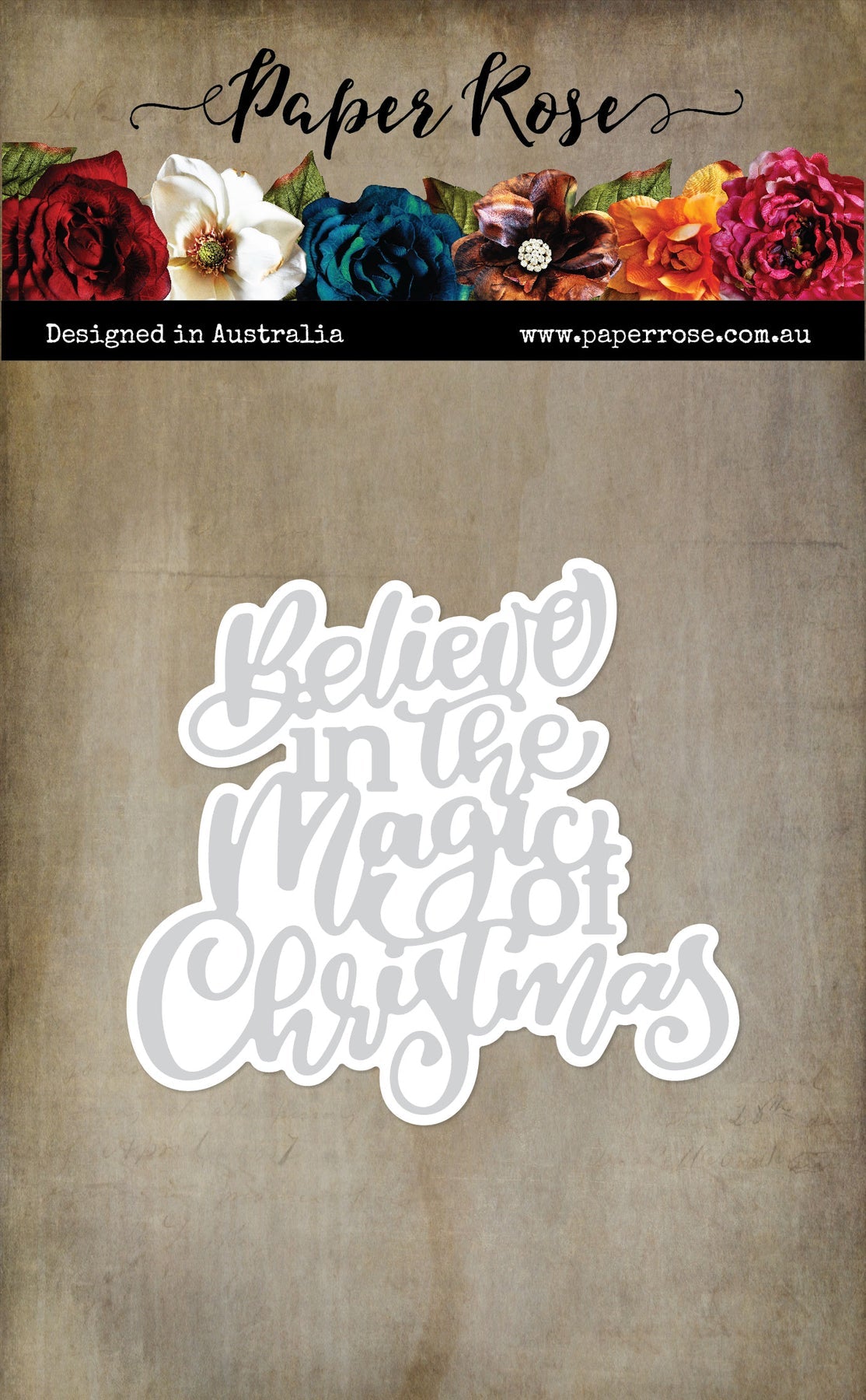 Believe In The Magic of Christmas Metal Cutting Die