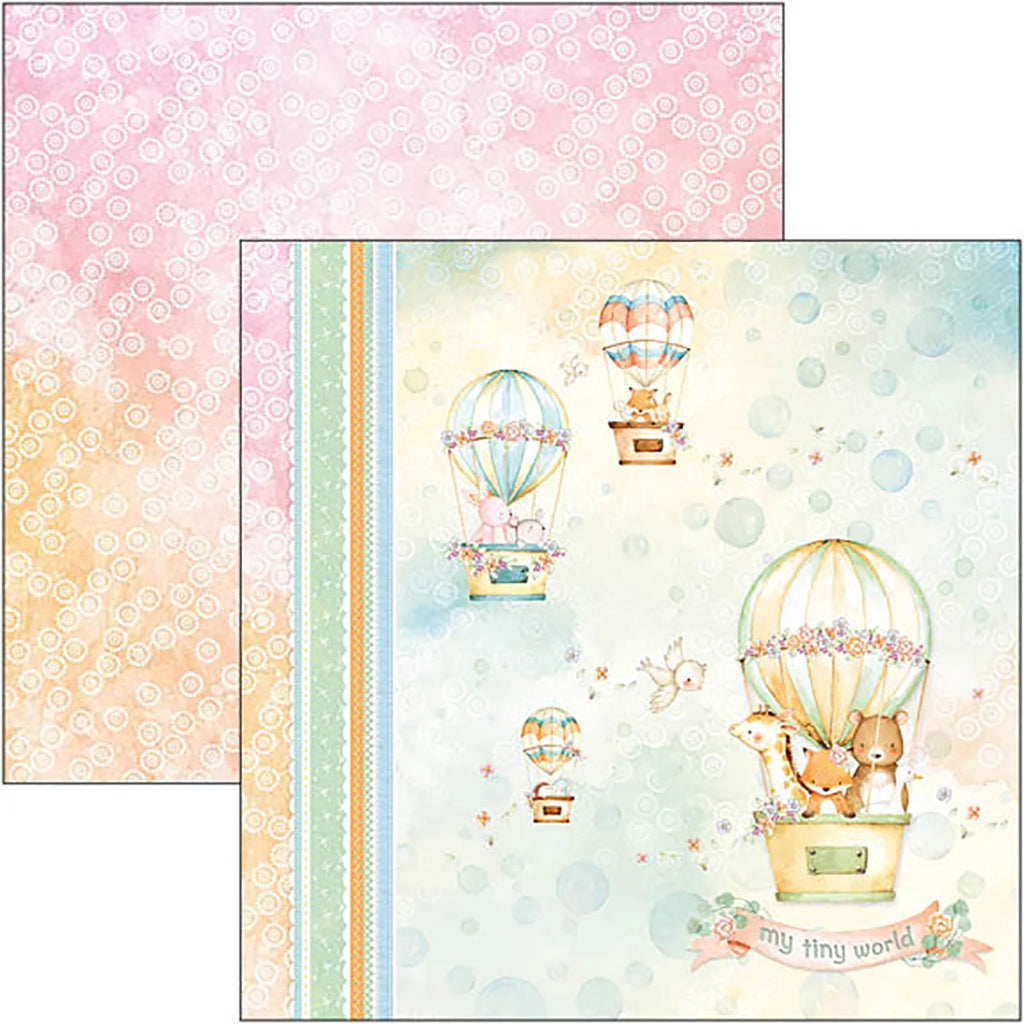 My Tiny world Paper Pad 12″x12″