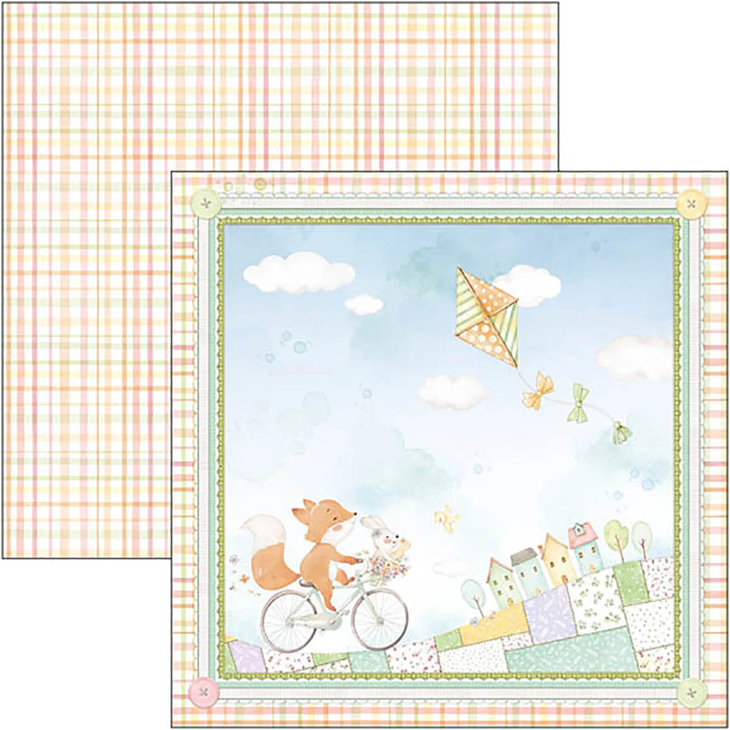 My Tiny world Paper Pad 12″x12″