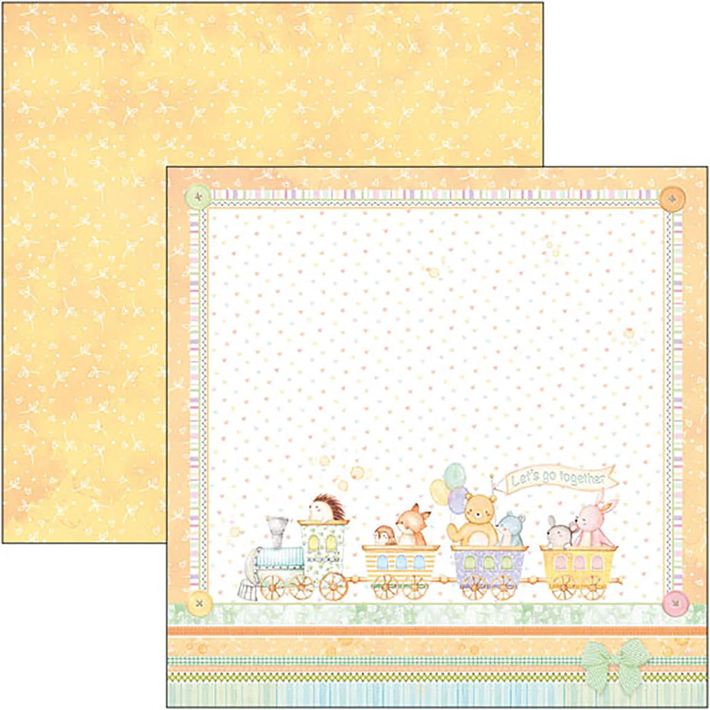 My Tiny world Paper Pad 12″x12″