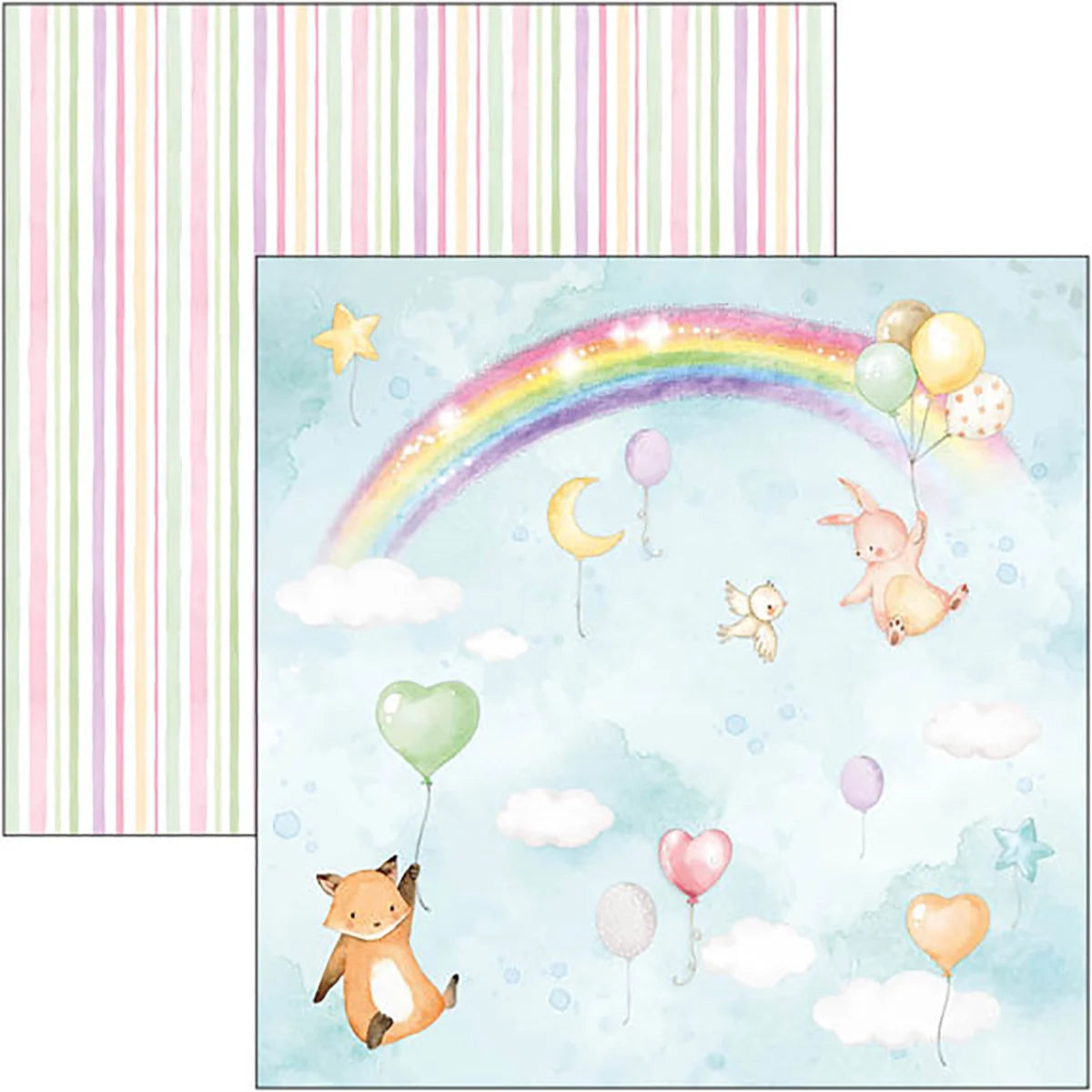 My Tiny world Paper Pad 12″x12″
