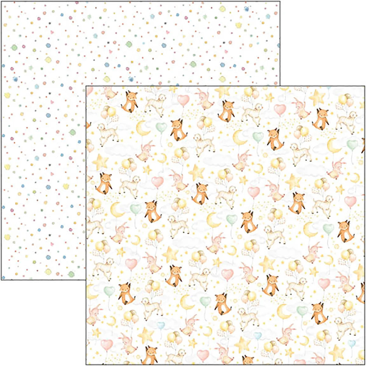 My Tiny world Paper Pad 12″x12″