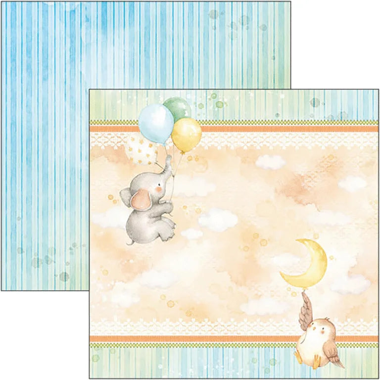 My Tiny world Paper Pad 12″x12″