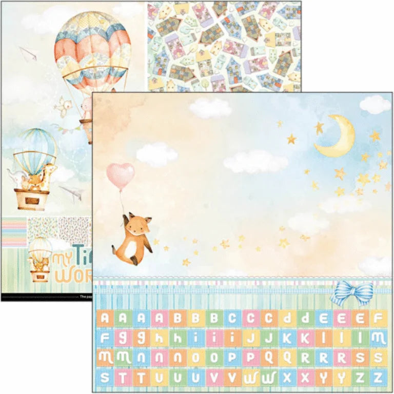 My Tiny world Patterns Pad 12″x12″ 