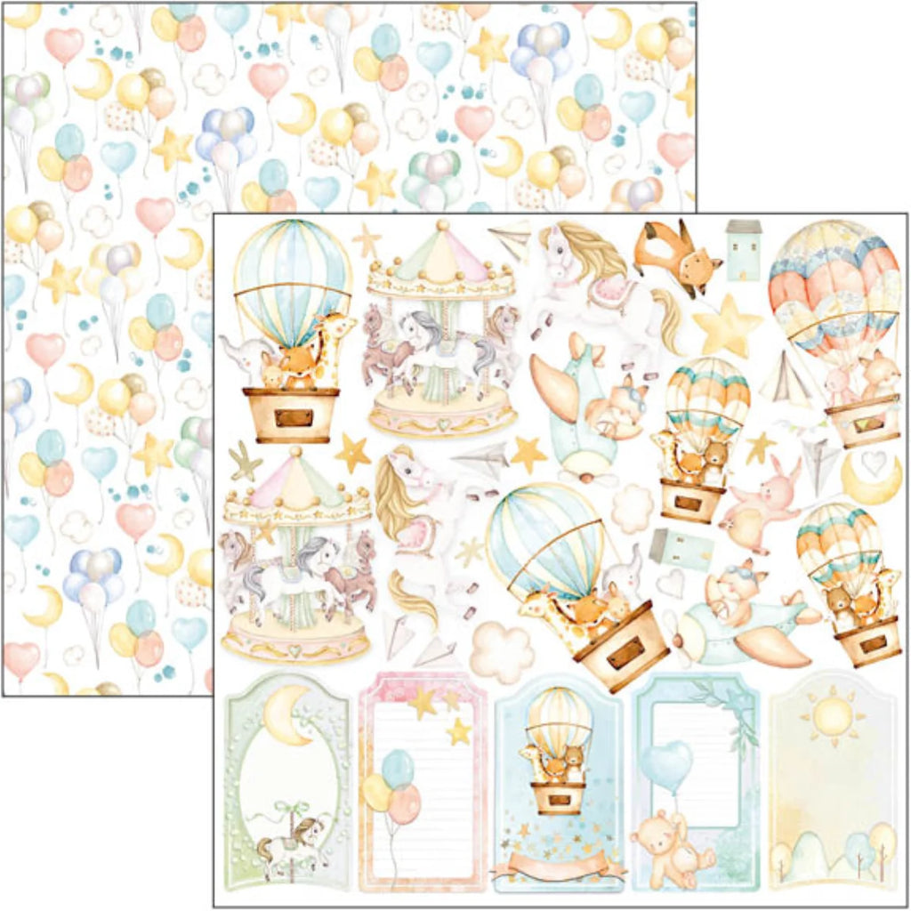 My Tiny world Patterns Pad 12″x12″ 