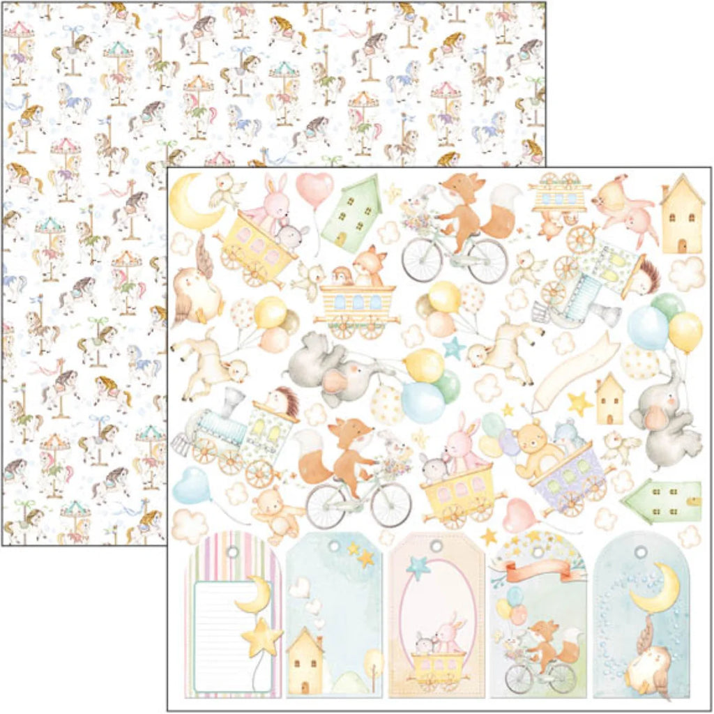 My Tiny world Patterns Pad 12″x12″ 