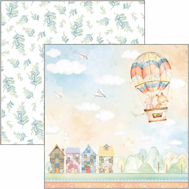 My Tiny world Paper Pad 12″x12″