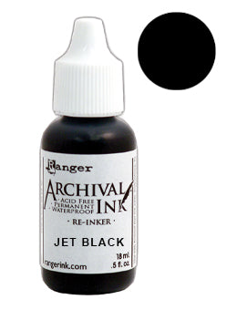 Archival Re-Inker Jet Black