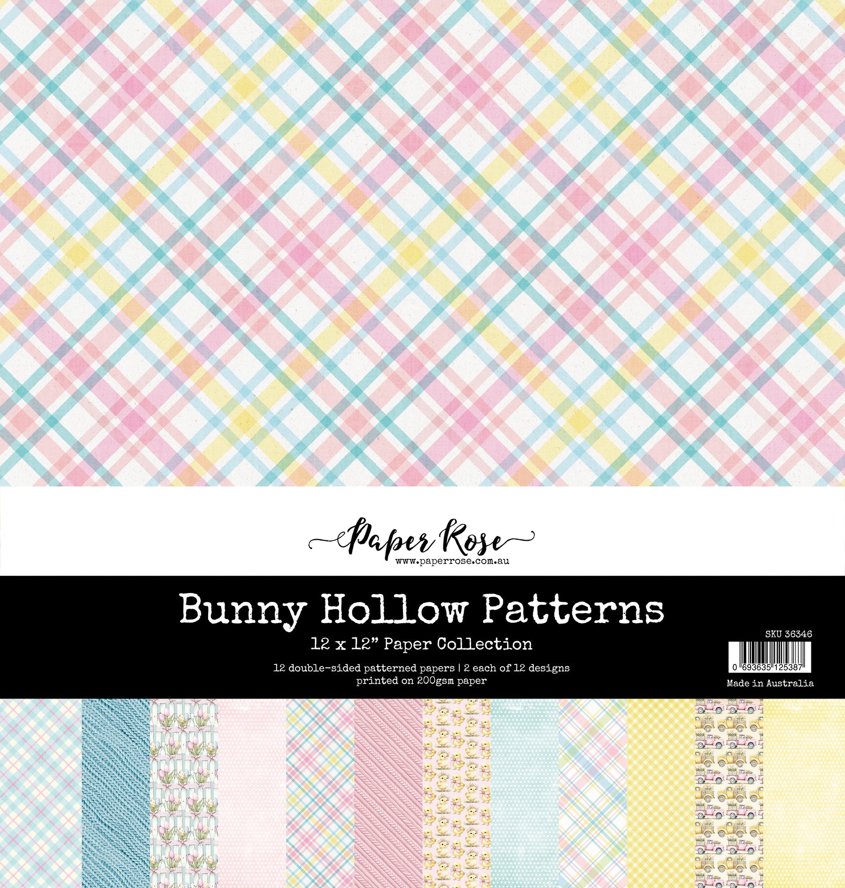 Bunny Hollow Patterns 12x12 Collection