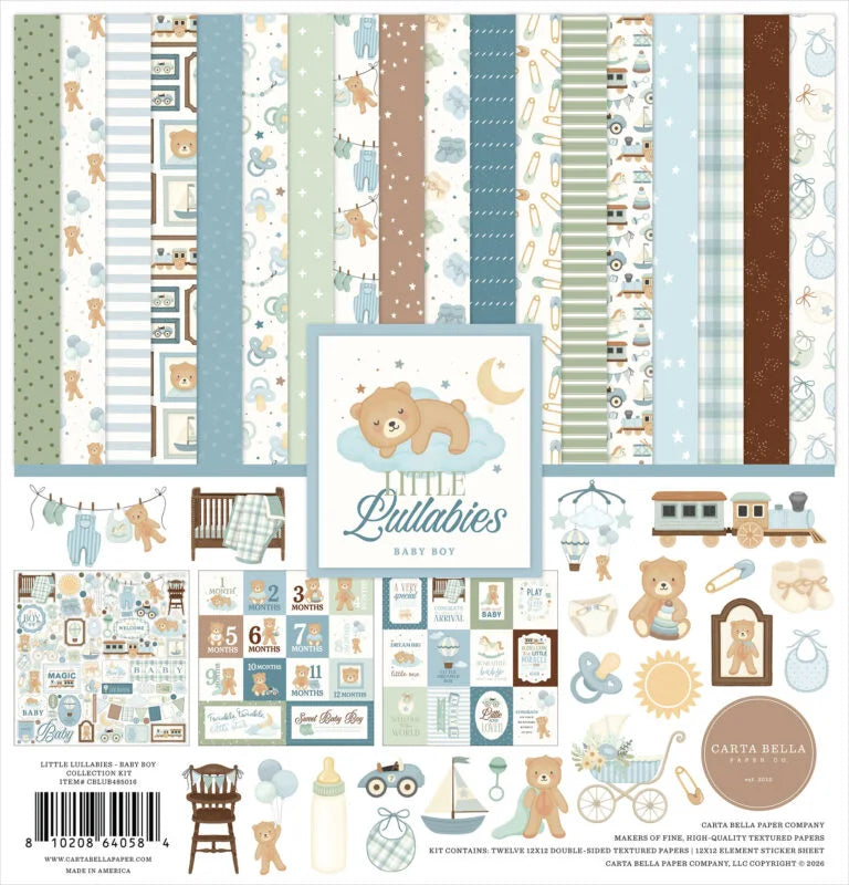 Little Lullabies – Baby Boy Collection Kit