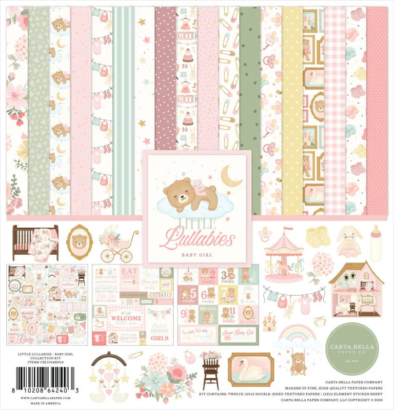 Little Lullabies – Baby Girl Collection Kit