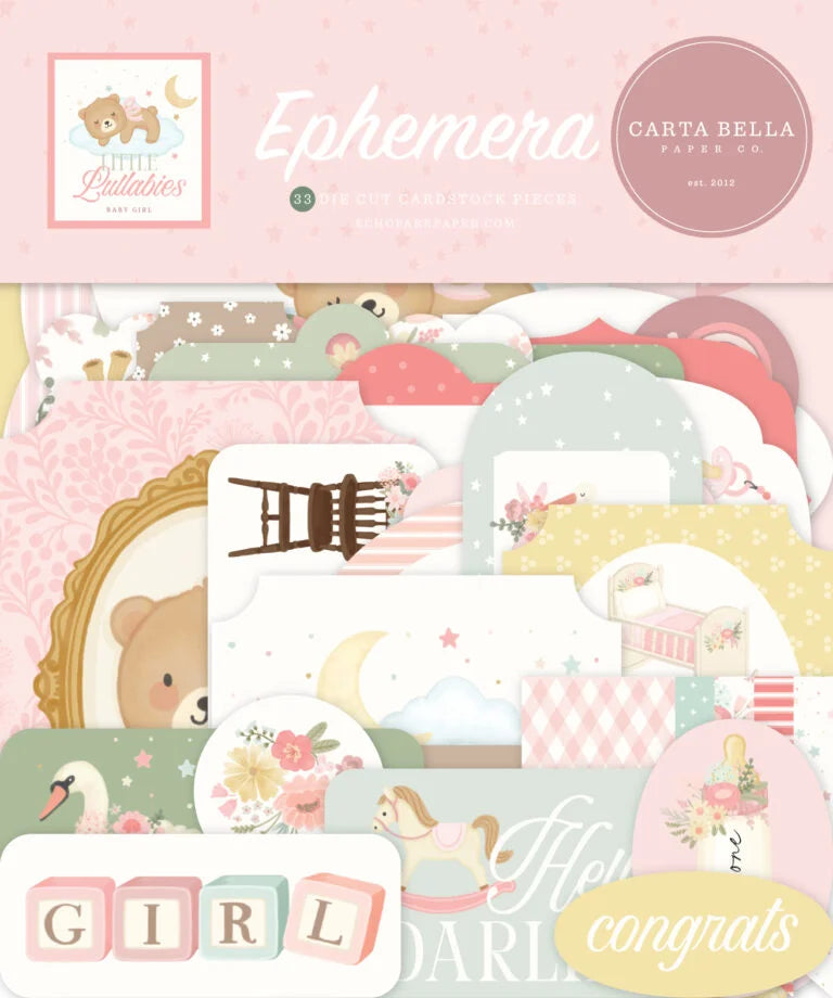 Little Lullabies – Baby Girl Ephemera