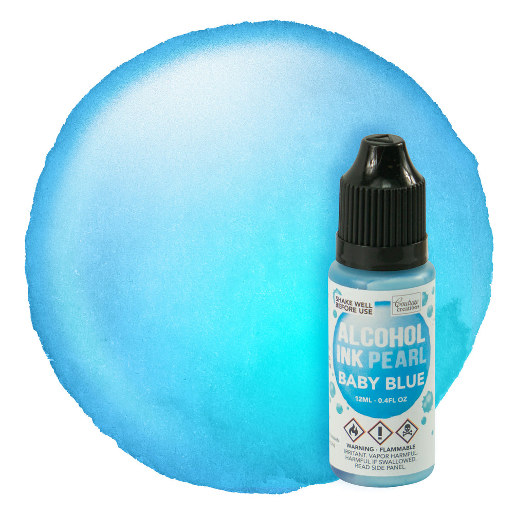 CC Alcohol Ink Pearl - Baby Blue - 12ml