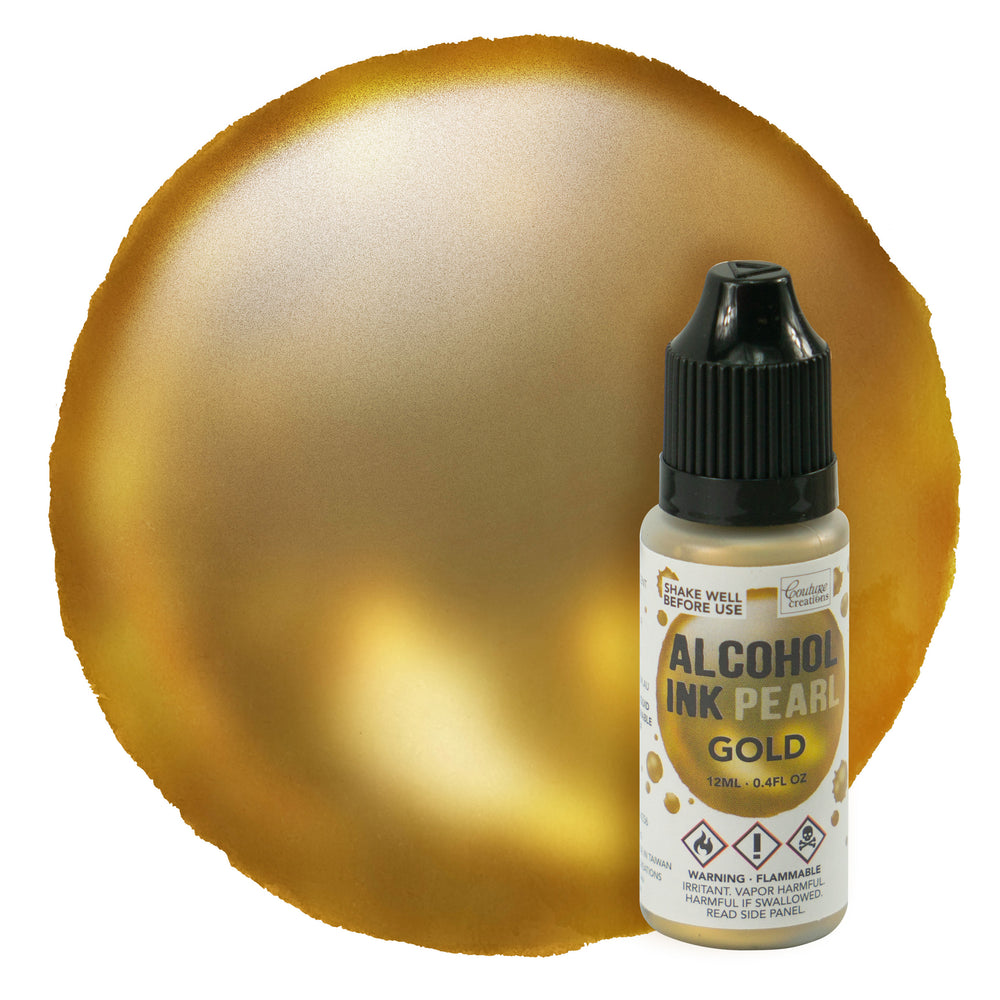 CC Alcohol Ink Pearl - Gold - 12ml