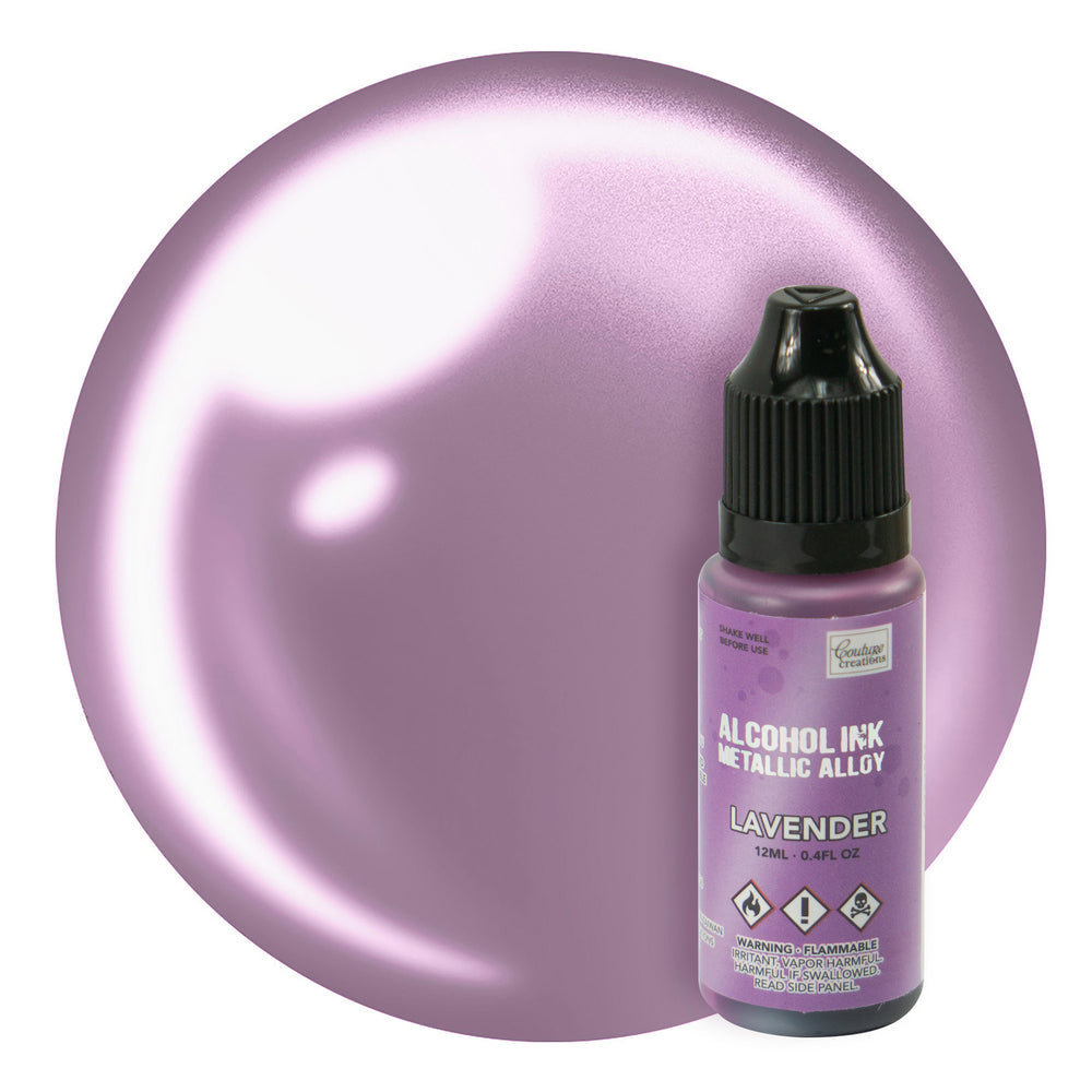 CC Alcohol Ink - Metallic Alloy - Lavender - 12ml 