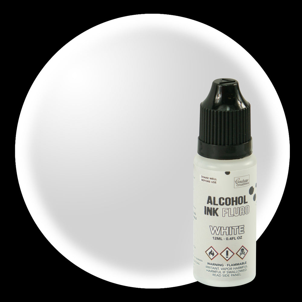 *A Ink Fluro - White - 12mL