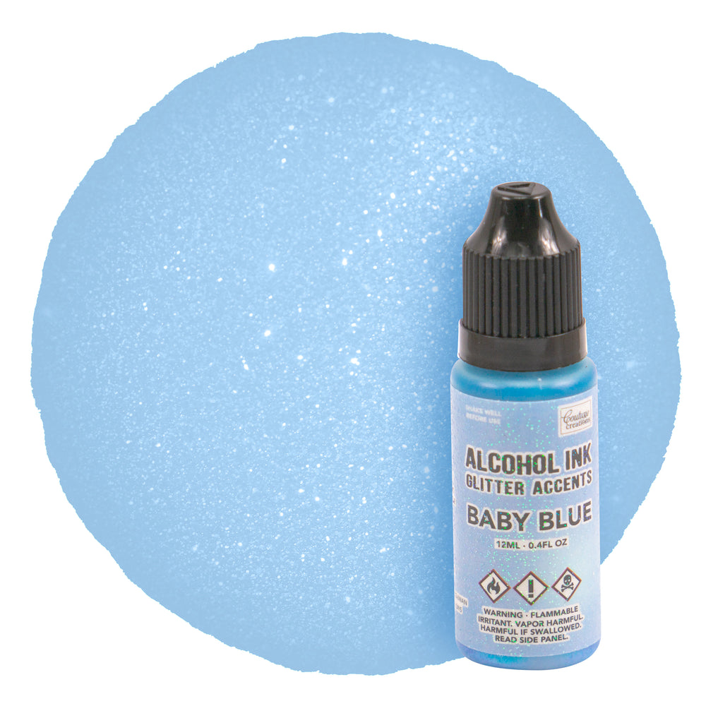 *A Ink Glitter Accents Baby Blue - 12mL