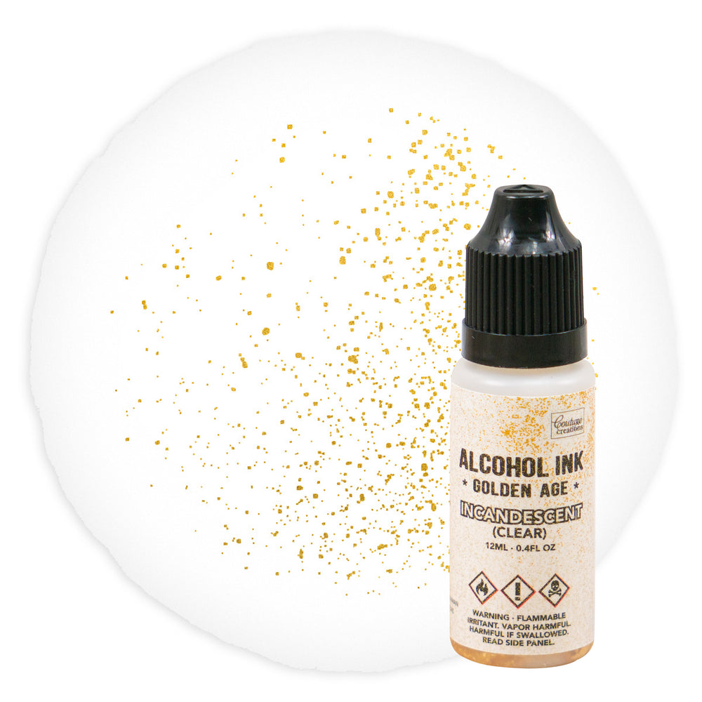 CC Alcohol Ink - Golden Age - Incandescent (clear) 12ml: 0.4fl oz