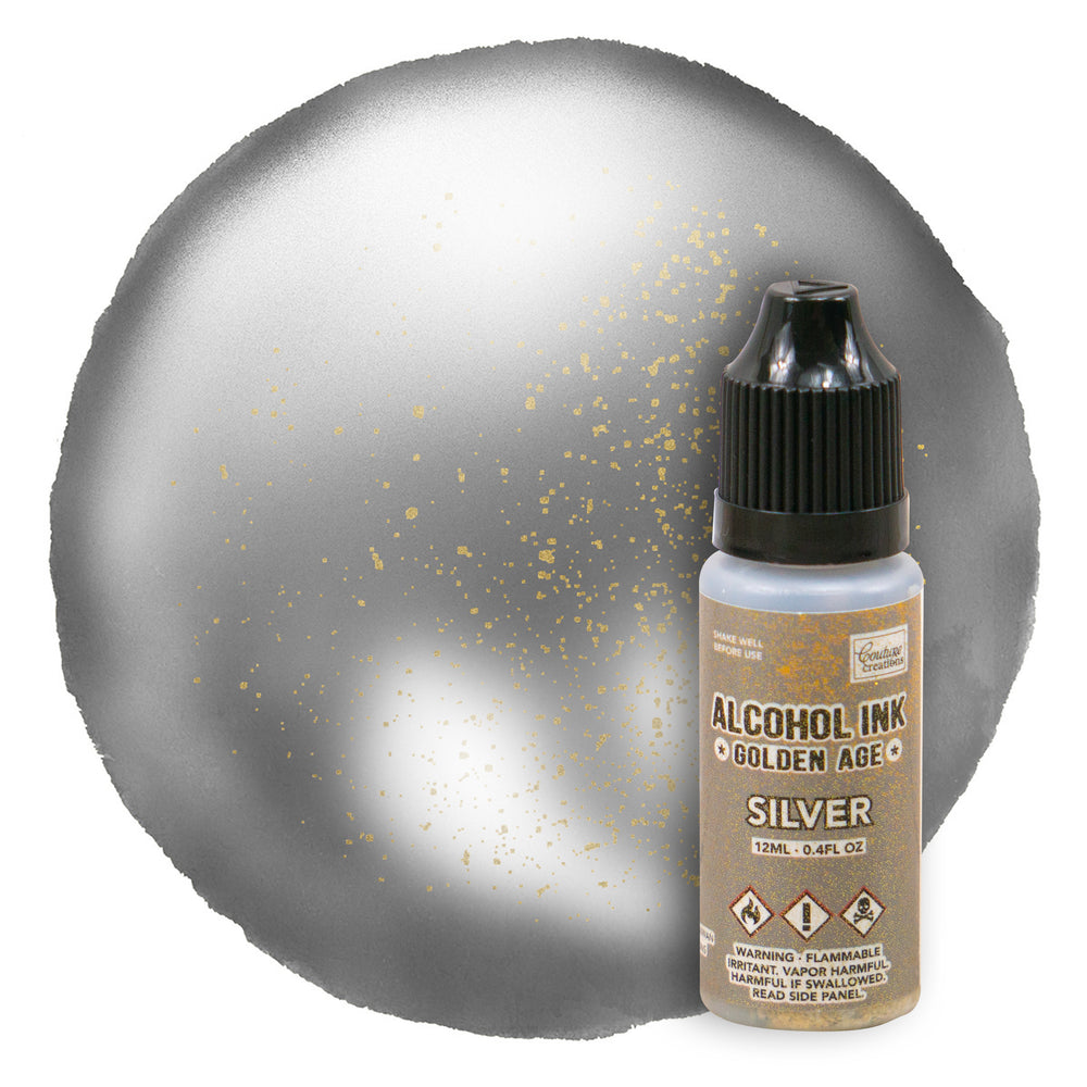 CC Alcohol Ink - Golden Age - Silver 12ml/0.4fl oz