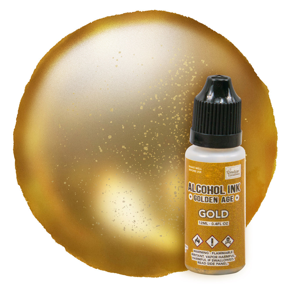 CC Alcohol Ink - Golden Age - Gold - 12ml/0.4fl oz