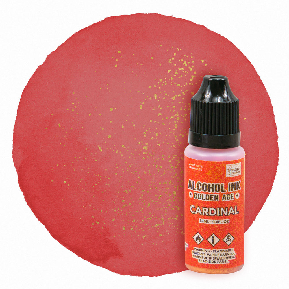 CC Alcohol Ink - Golden Age - Cardinal 12ml ; 0.4fl oz