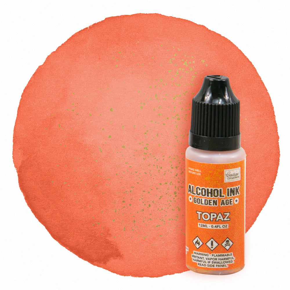 CC Alcohol Ink - Golden Age - Topaz 12ml : 0.4fl oz
