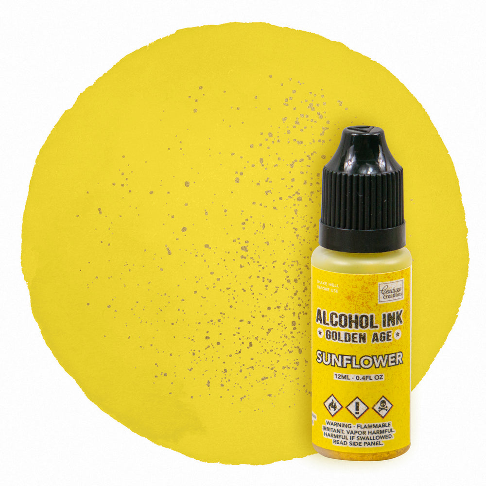 CC Alcohol Ink - Golden Age - Sunflower 12ml : 0.4fl oz