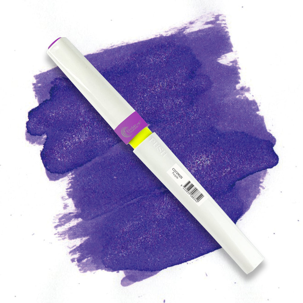 Winkles PURPLE Glitter Brush Marker