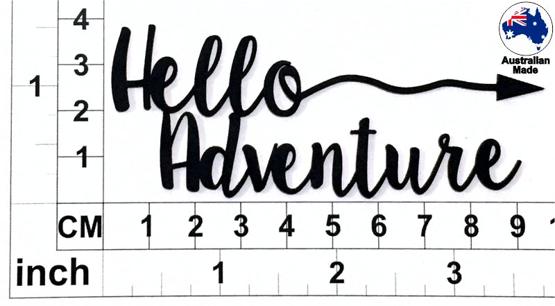 Hello Adventure - Black