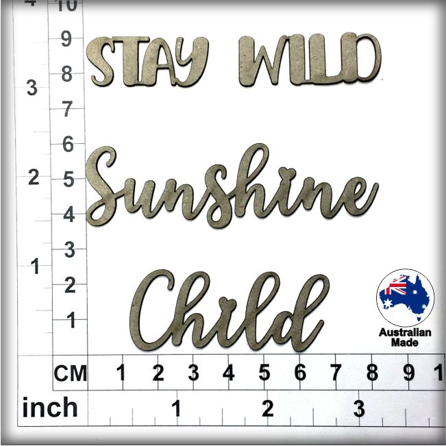 Stay Wild Sunshine Child