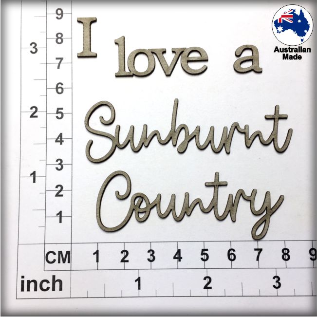 I Love A Sunburnt Country