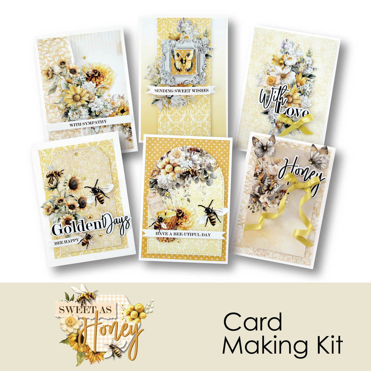 Sweet as Honey Card Making Kit