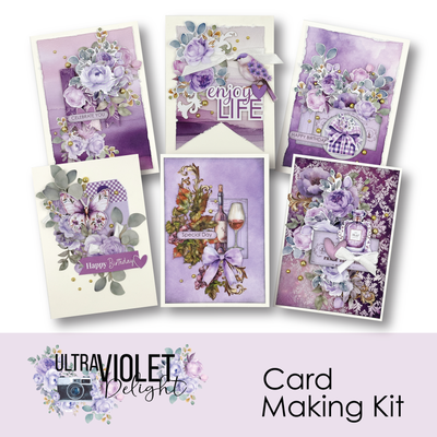 Ultraviolet Delight Card Making Kit