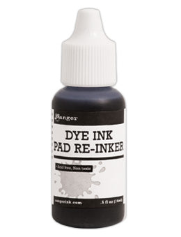 Ranger Pigment Pad Reinker - Black Tie