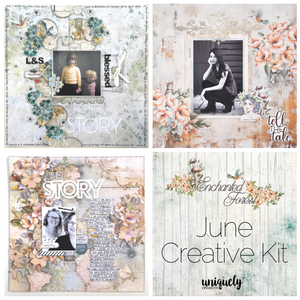 Enchanted Forest Scrapbooking Creative Kit