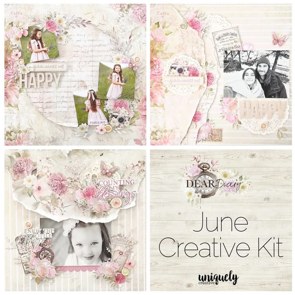 Dear Diary Scrapbooking Creative Kit