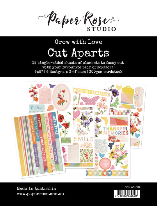 Grow with Love Cut Aparts Paper Pack