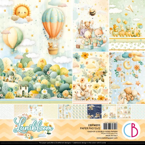 Lunibloom Paper Pad 12″x12″