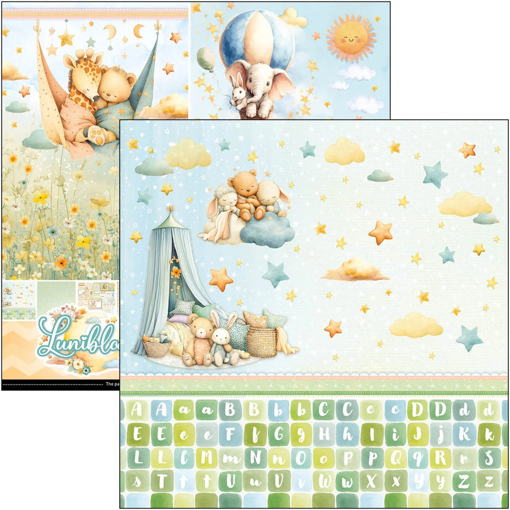 Lunibloom Patterns Pad 12″x12″ 