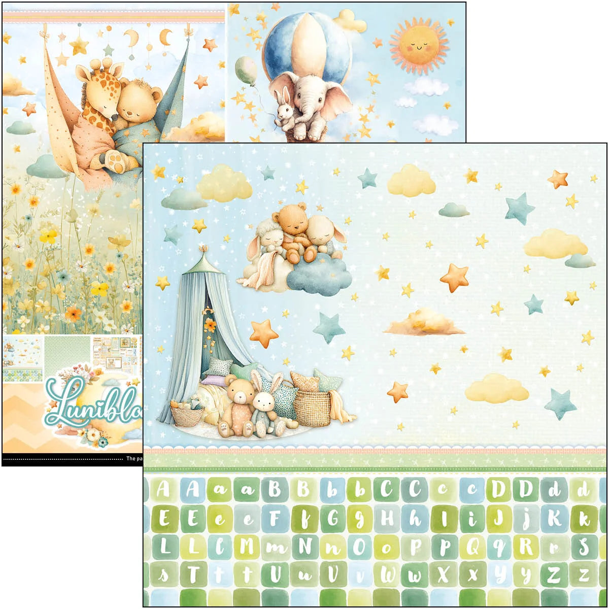 Lunibloom Patterns Pad 12″x12″ 