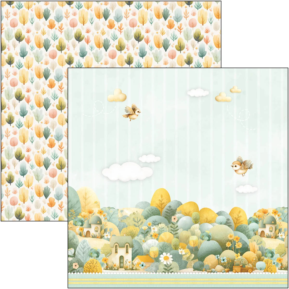 Lunibloom Patterns Pad 12″x12″ 