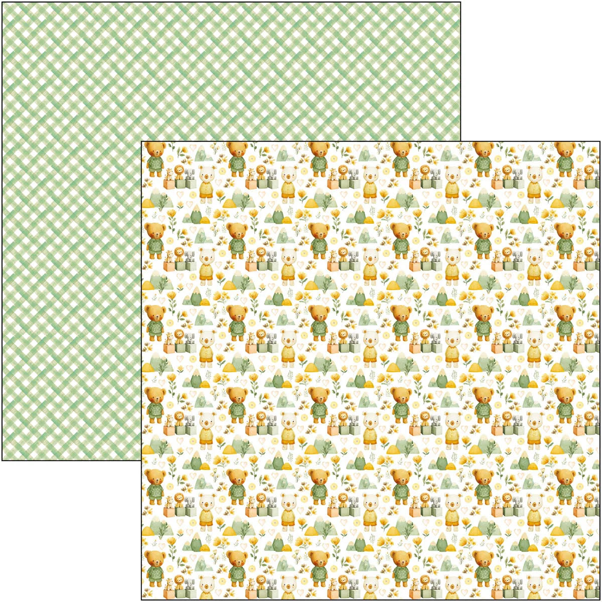 Lunibloom Patterns Pad 12″x12″ 