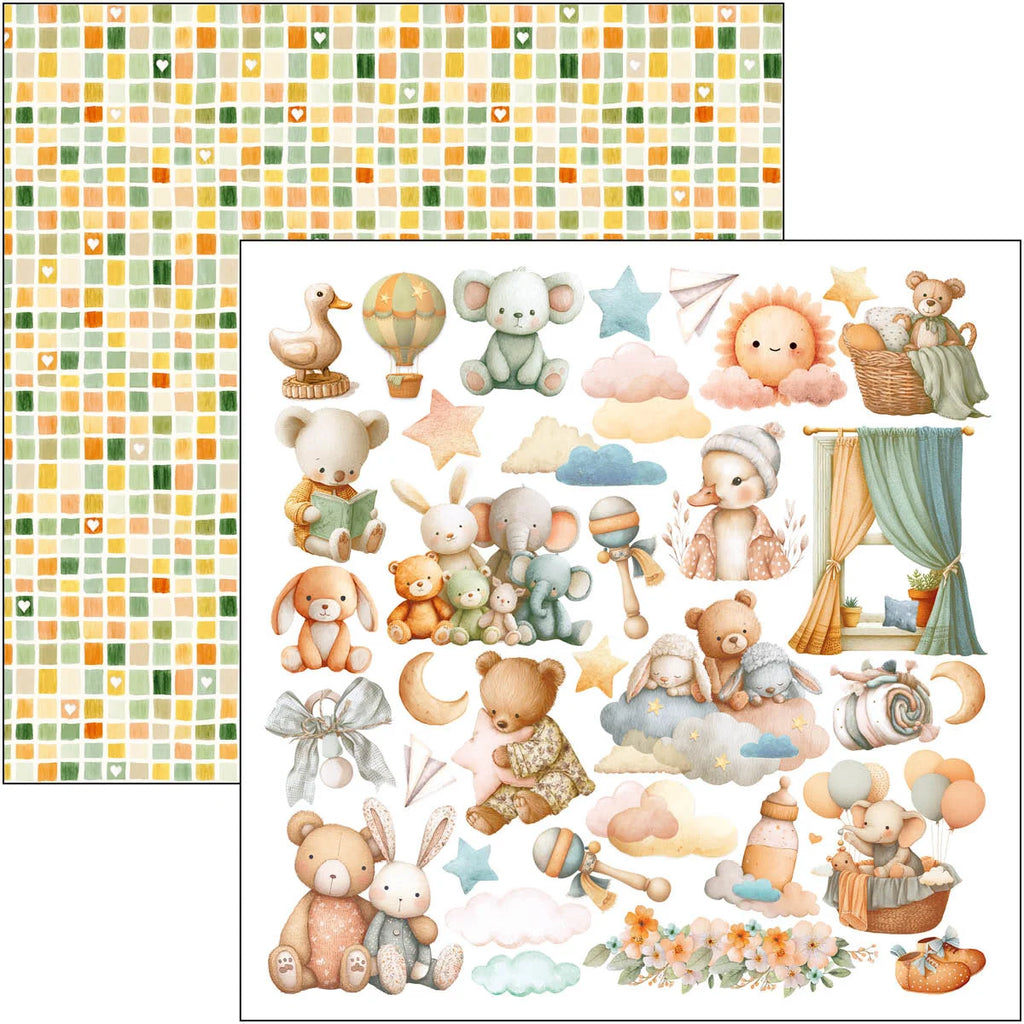 Lunibloom Patterns Pad 12″x12″ 