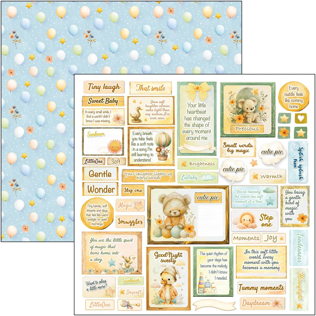 Lunibloom Patterns Pad 12″x12″ 