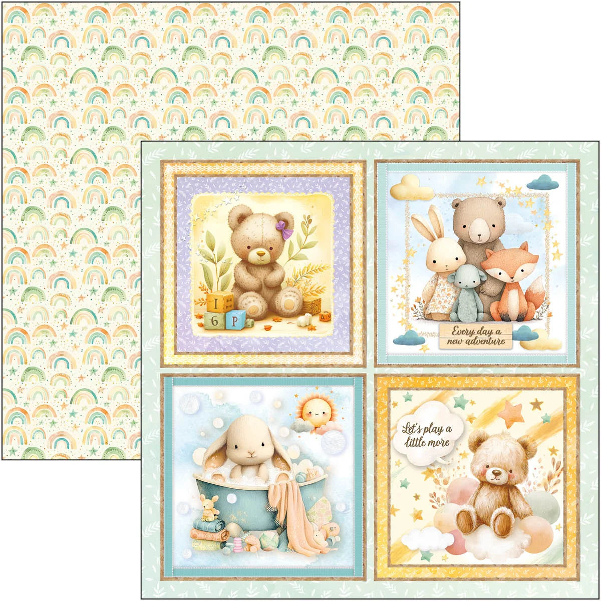 Lunibloom Patterns Pad 12″x12″ 