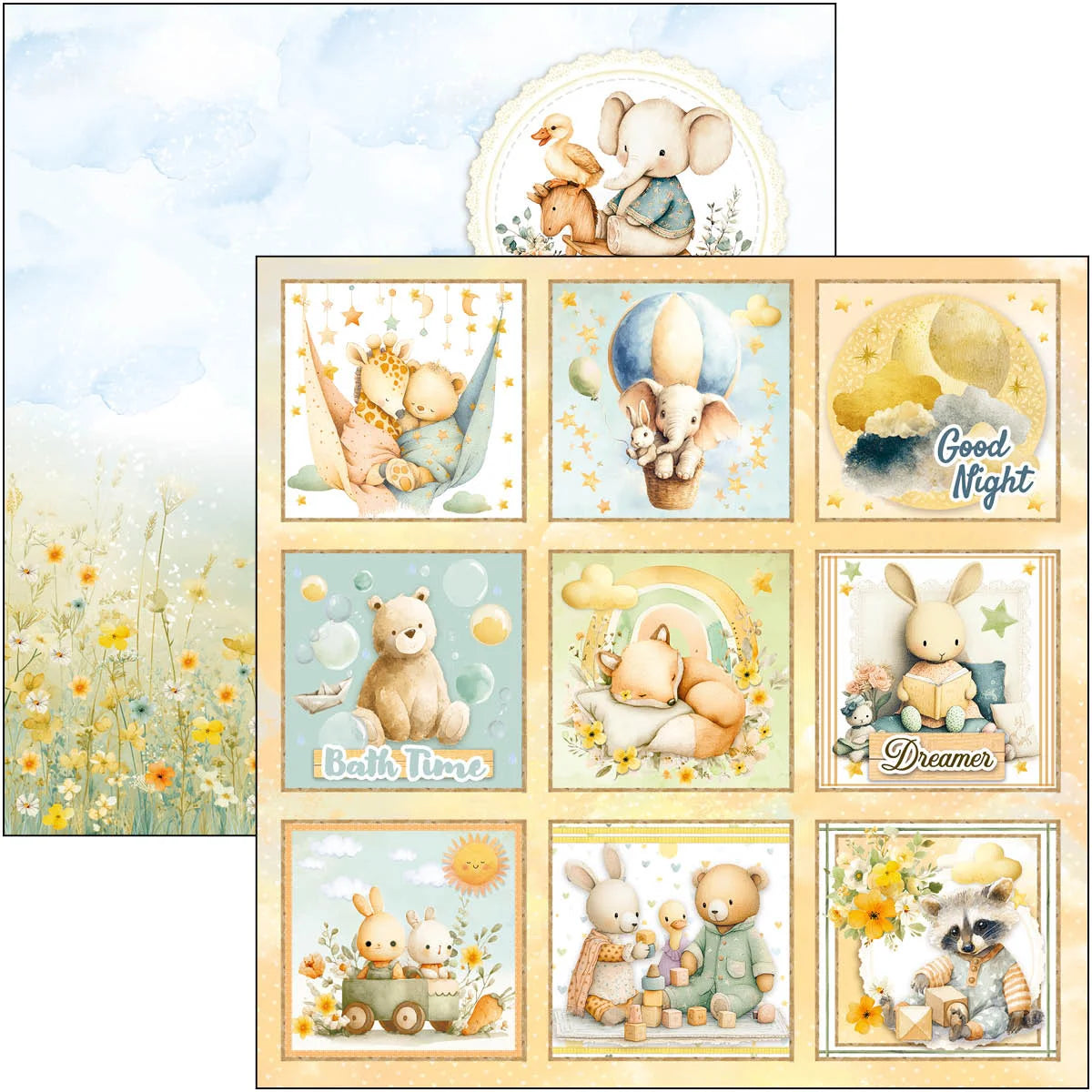 Lunibloom Patterns Pad 12″x12″ 