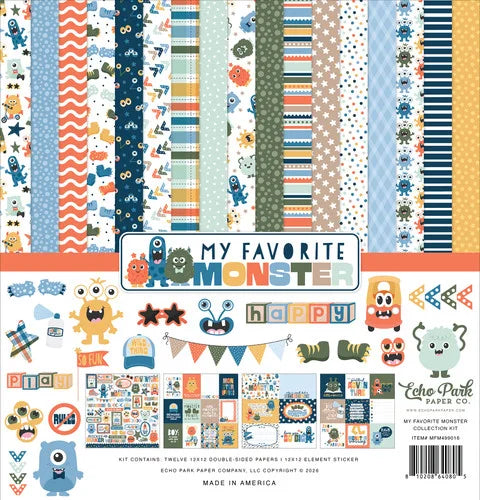 My Favourite Monster Collection Kit