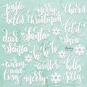 Christmas Words - Chippies