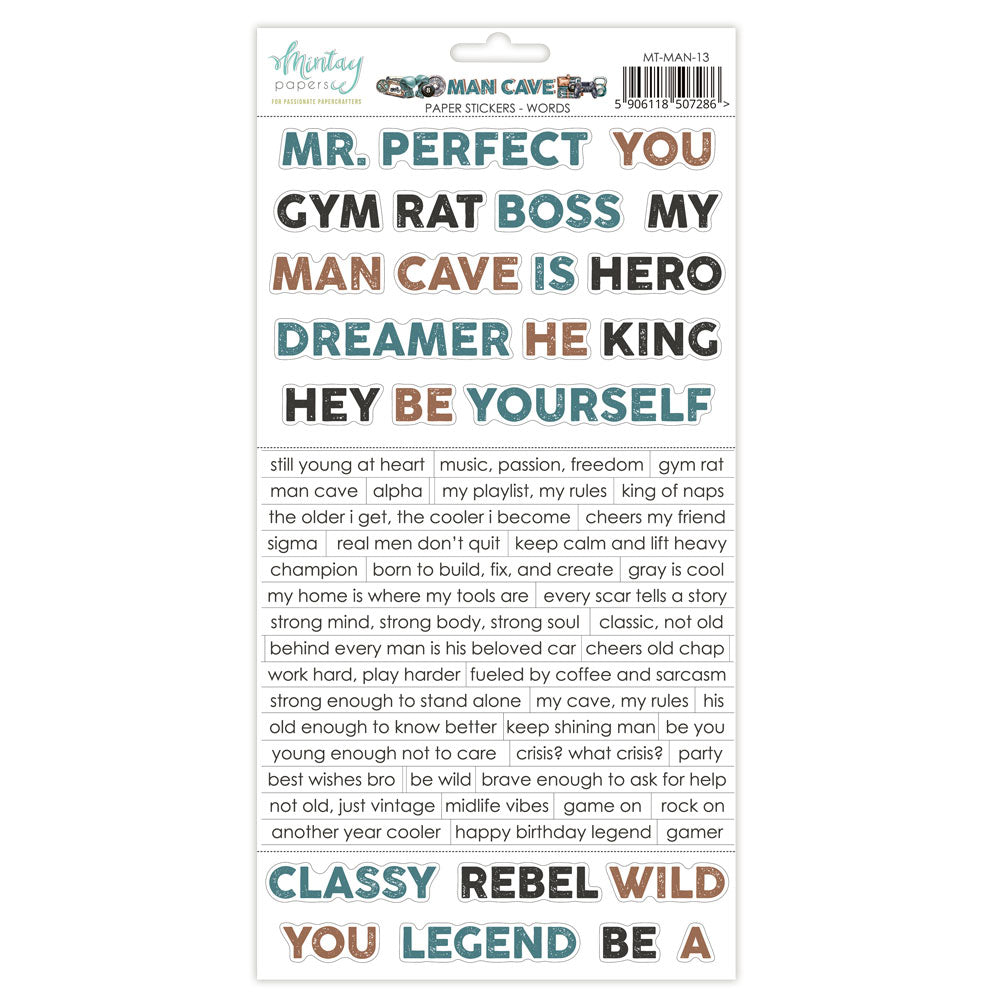 Man Cave Stickers