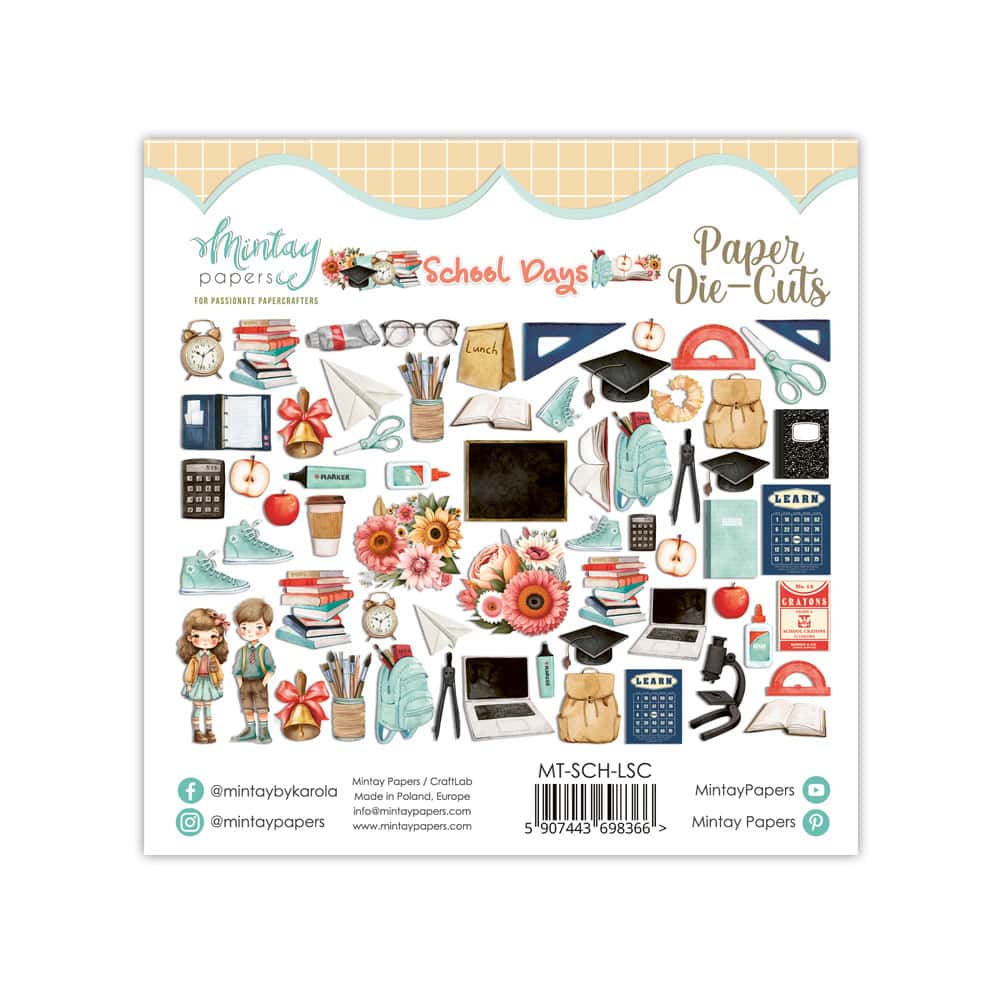 School Days-die cuts